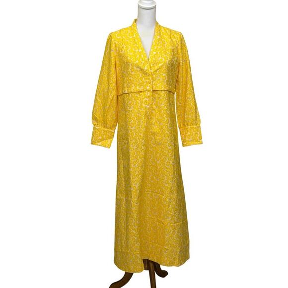 Tuckernuck Aurelia dress,  Daisy Jacquard, medium, NWT, structured, elegant - Picture 1 of 8